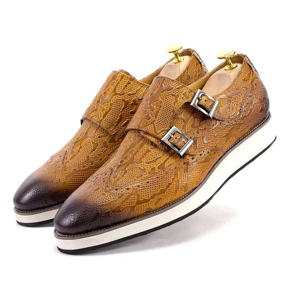 Serpente Monk Strap Brogues