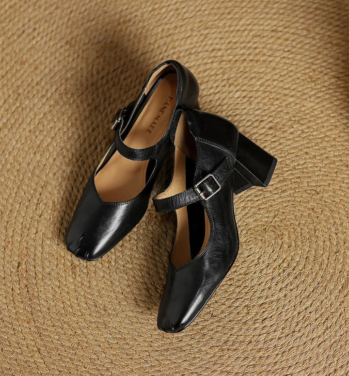 Montera Leather Heels