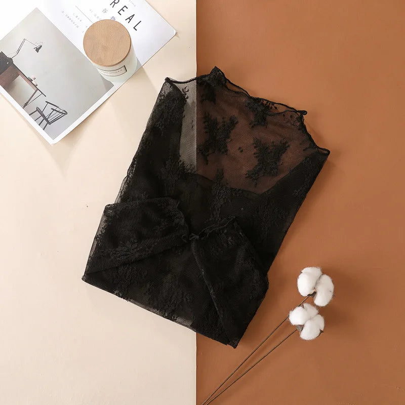 Vesper Sheer Lace Blouse