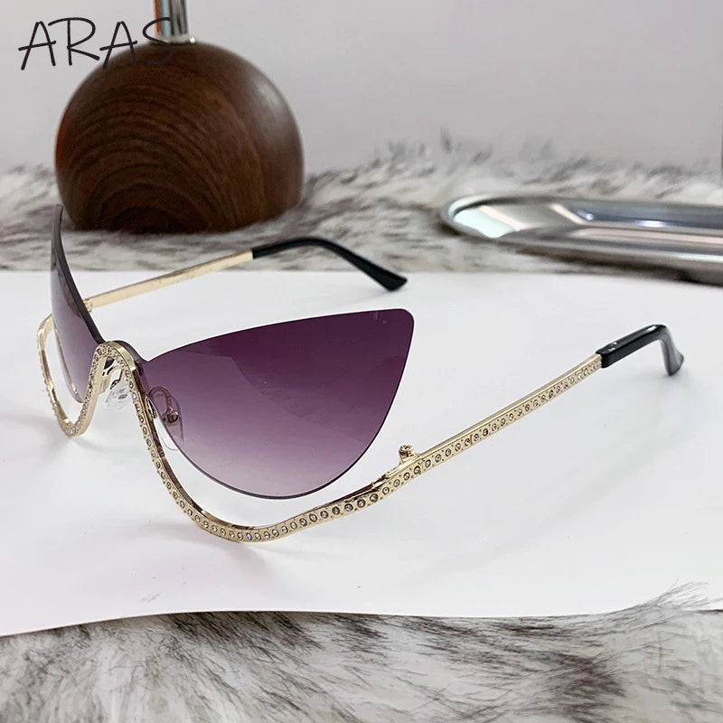 Felina Rhinestone Cat-Eye Sunglasses
