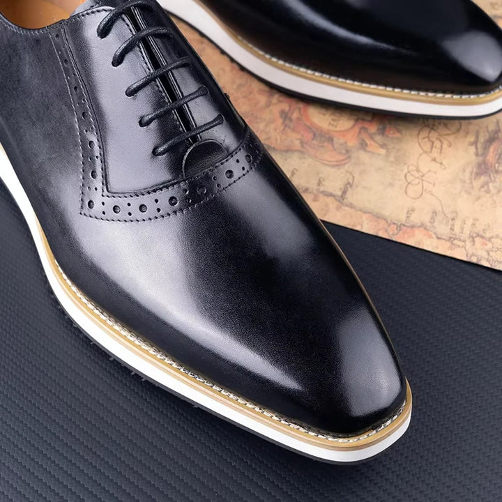 Ferrano Leather Oxfords