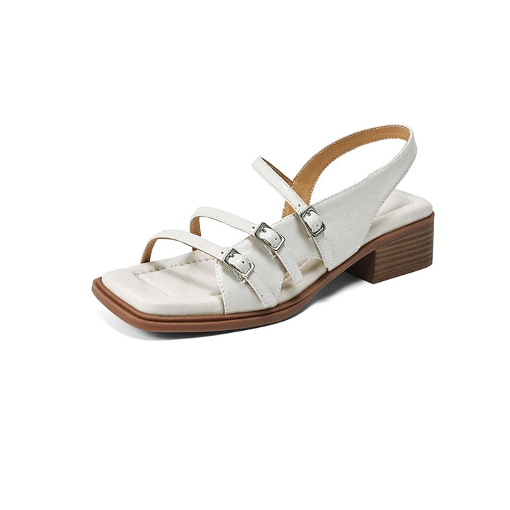 Brielle Buckle Slingbacks
