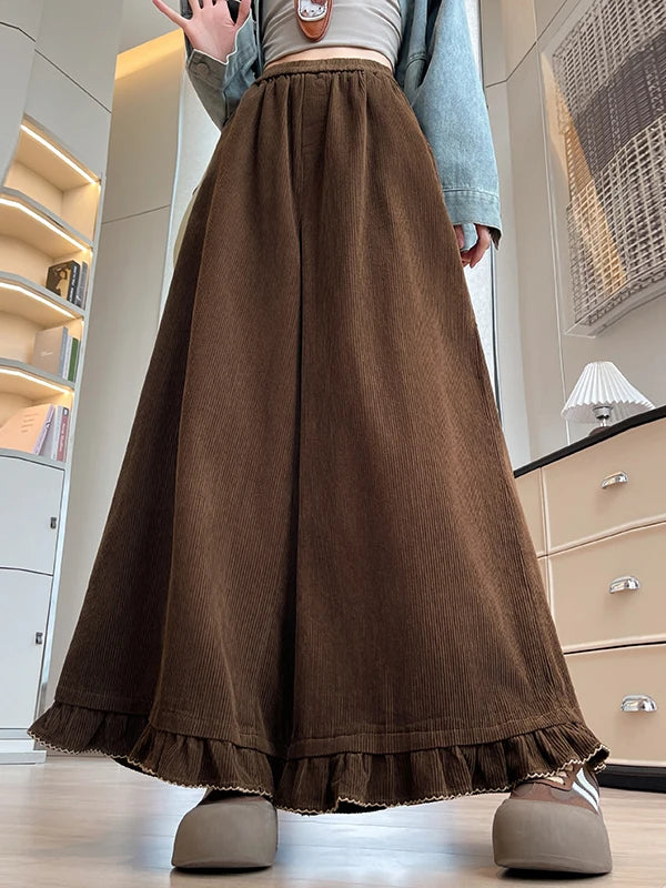 Harper Draped Corduroy Pants