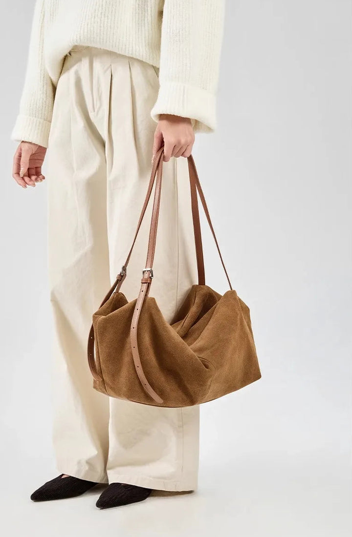 Marlow Suede Shoulder Bag