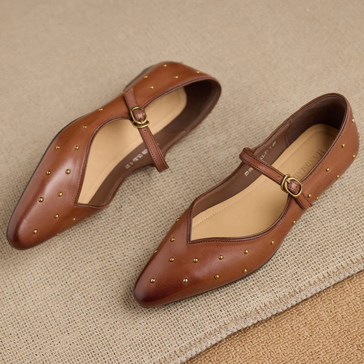 Calista Studded Loafers