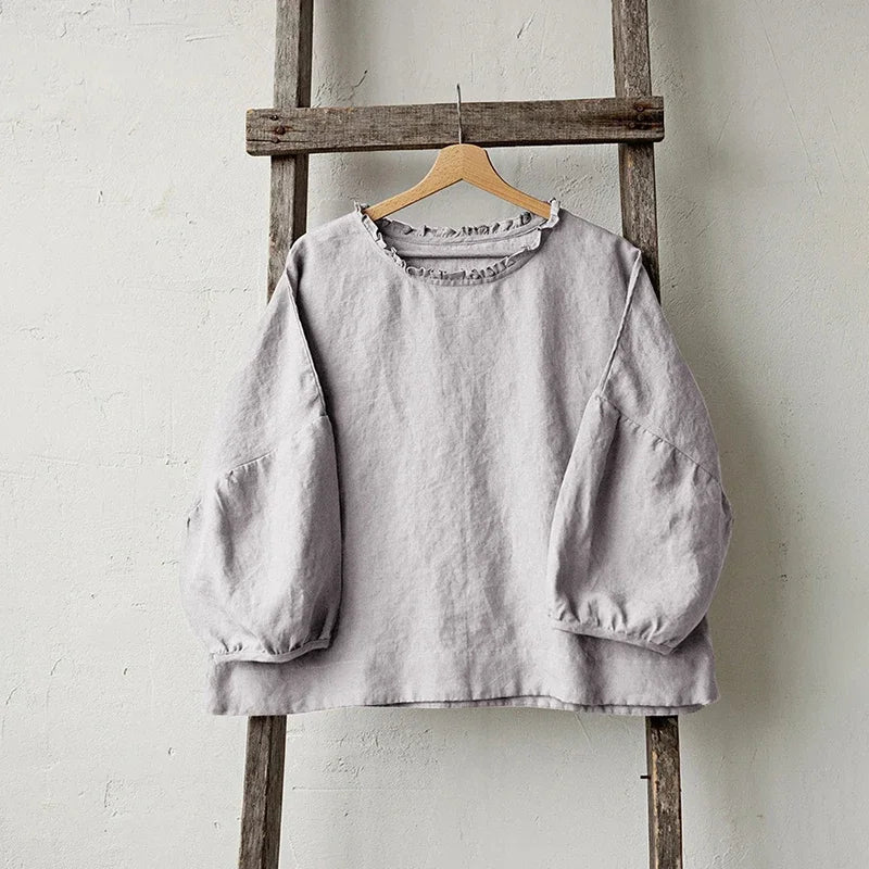Juniper Linen Blouse