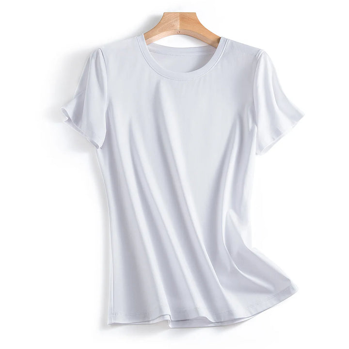Mila Mulberry Silk Tee