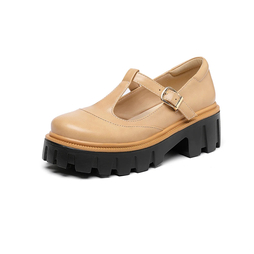 Harlow Lug Sole Mary Janes