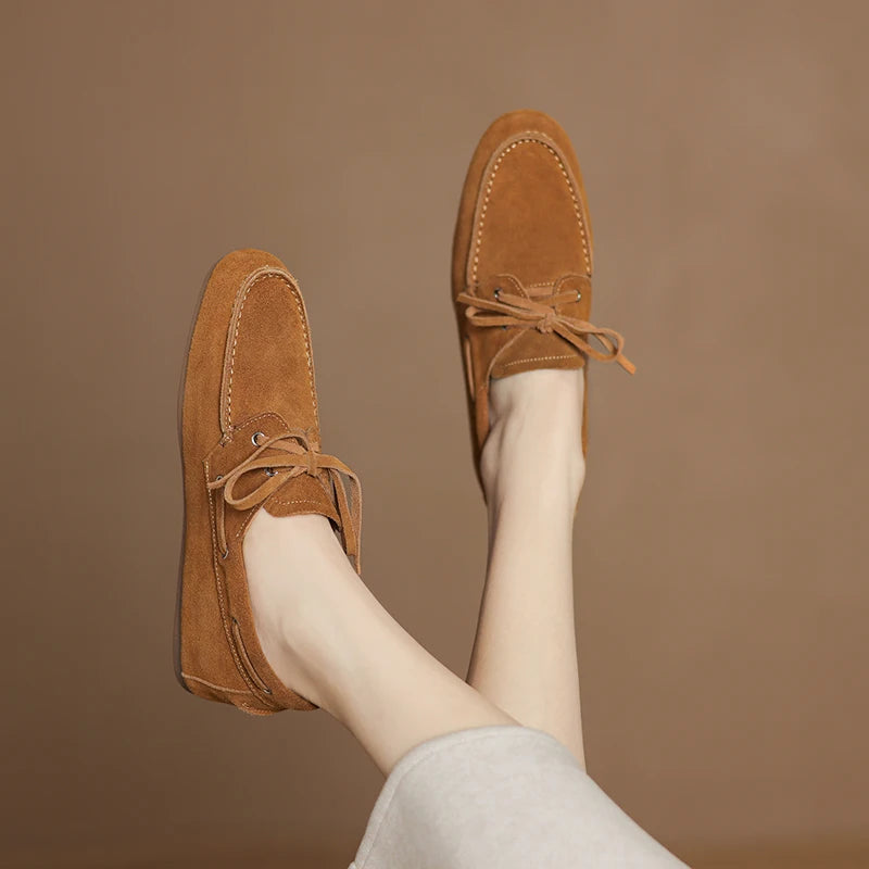 Maribel Leather Loafers