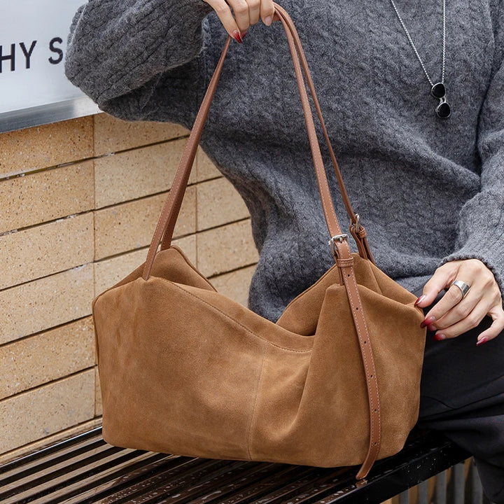 Marlow Suede Shoulder Bag