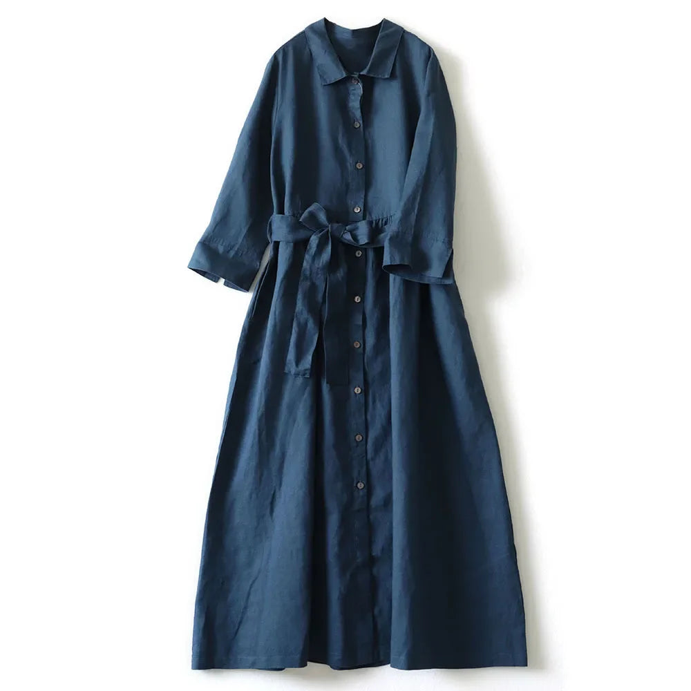 Elodie Linen Dress