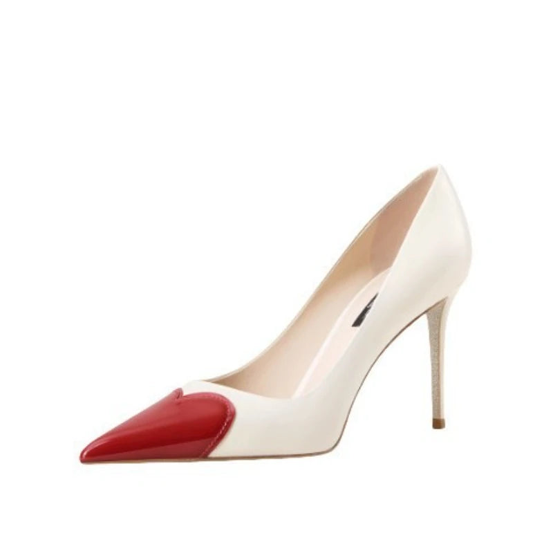 Amora Leather Heels