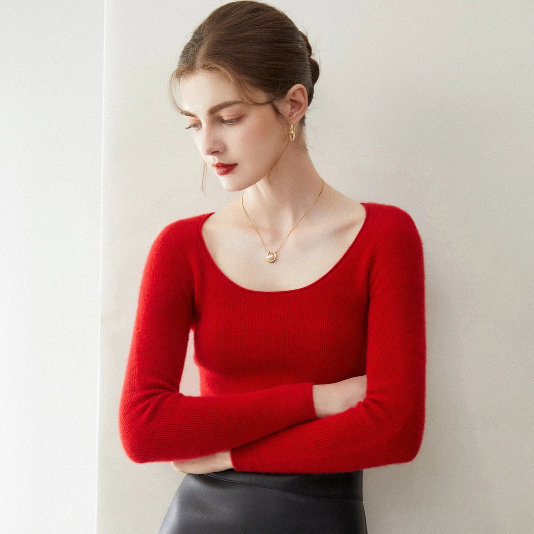 Claudette Cashmere O-neck