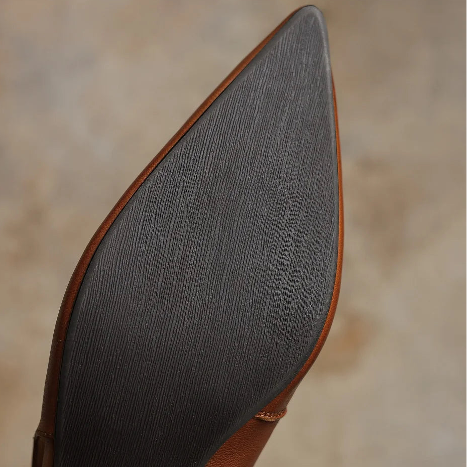 Valina Leather Slingbacks