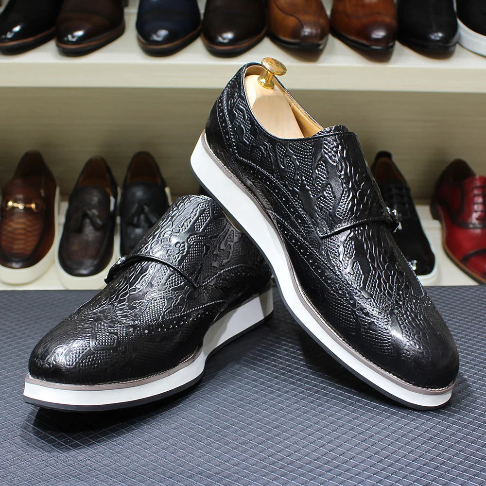Serpente Monk Strap Brogues