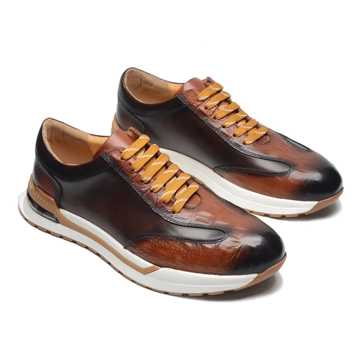 Marcelli Oxford Leather Sneakers