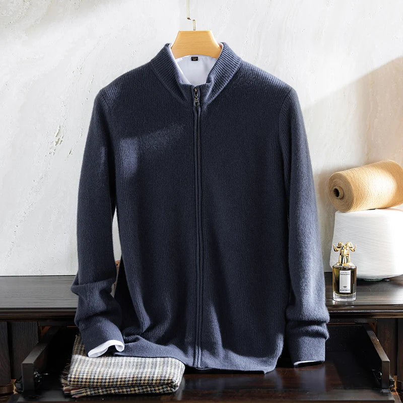 Sterling Cashmere Zip Up