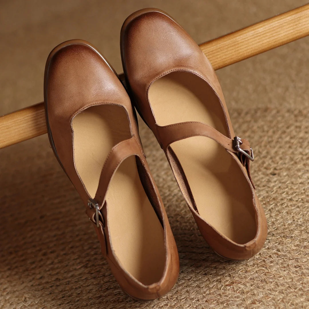 Monterra Cross Strap Flats