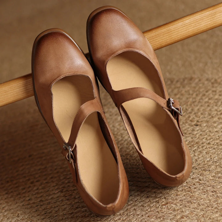 Monterra Cross Strap Flats