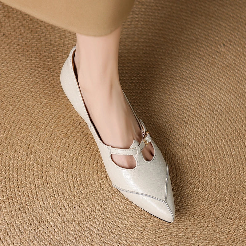 Vexa Leather Heels