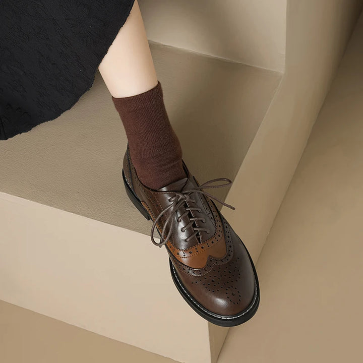 Tuxedo Wingtip Oxfords