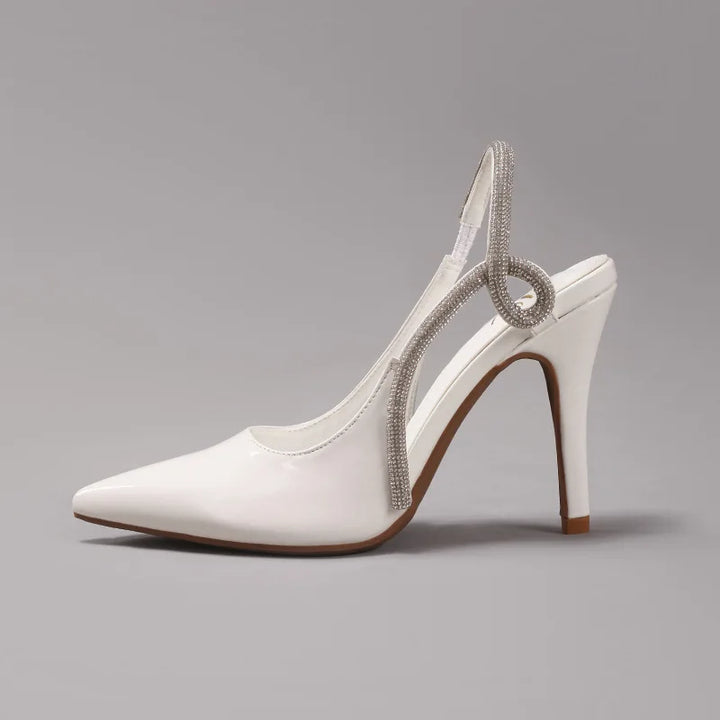 Cristallina Rhinestone Slingback Pumps