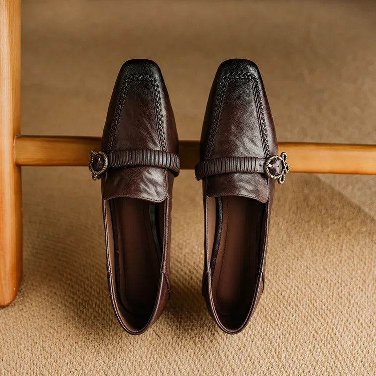 Contessa Leather Flats