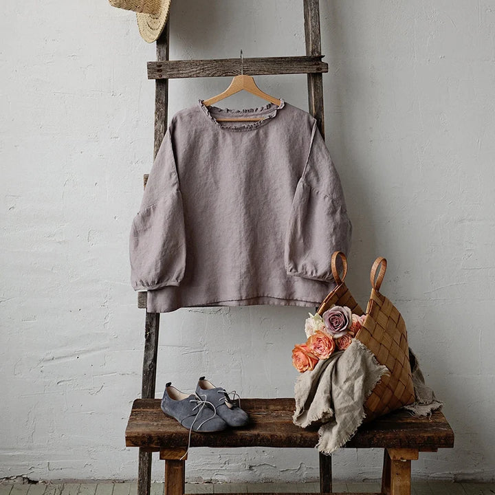 Juniper Linen Blouse