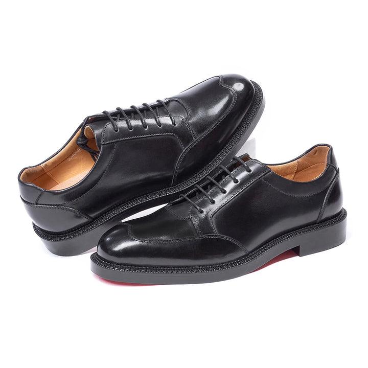Galleria Apron-Toe Derby Shoes