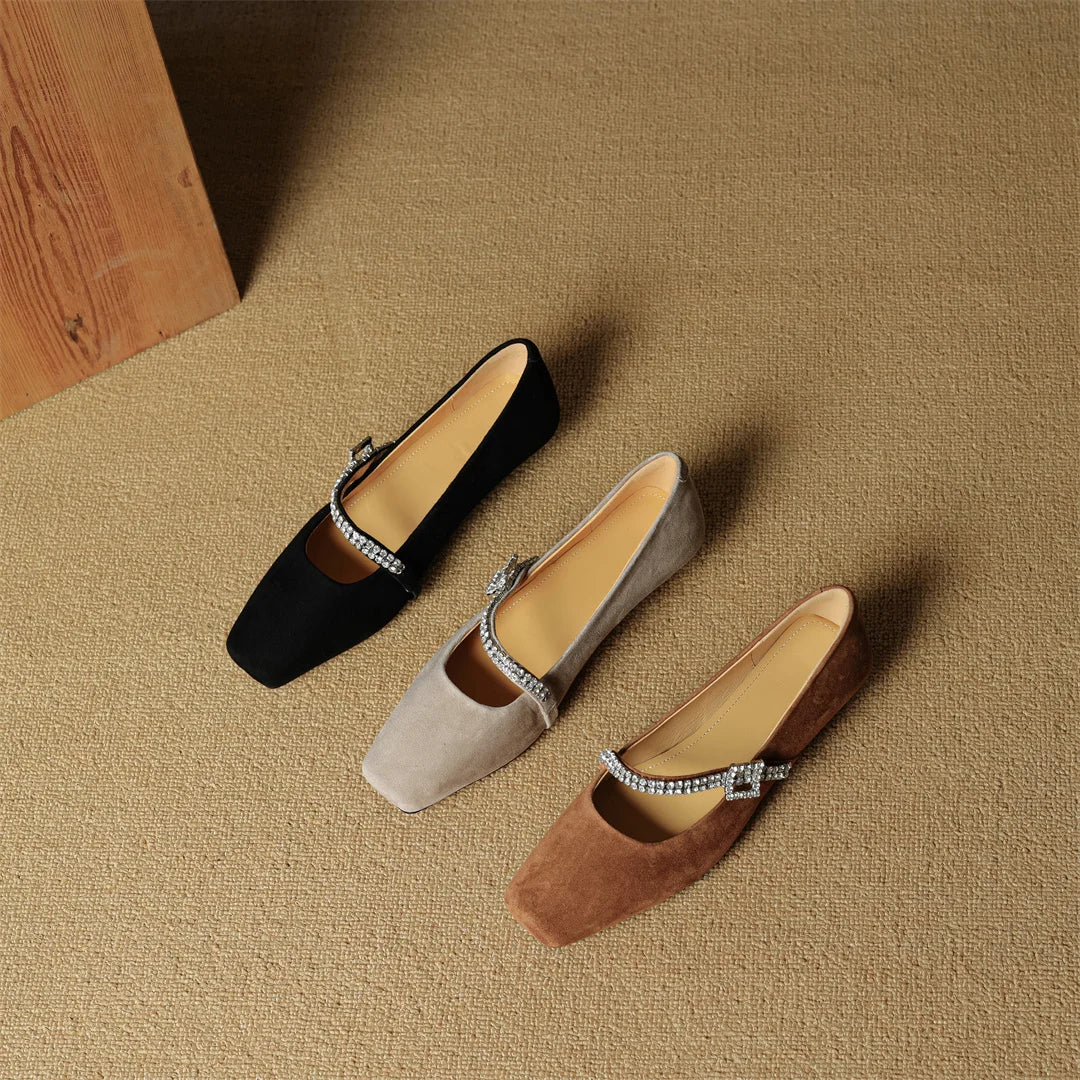 Aura Crystal Mary Janes