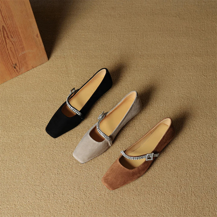 Aura Crystal Mary Janes