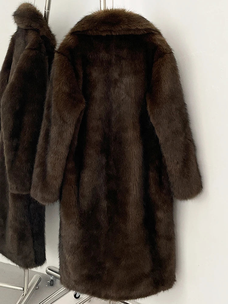 Ivana Faux Fur Coat