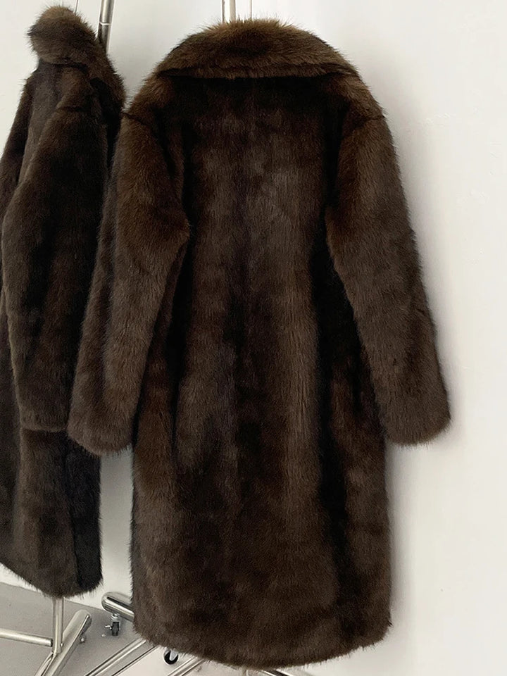 Ivana Faux Fur Coat