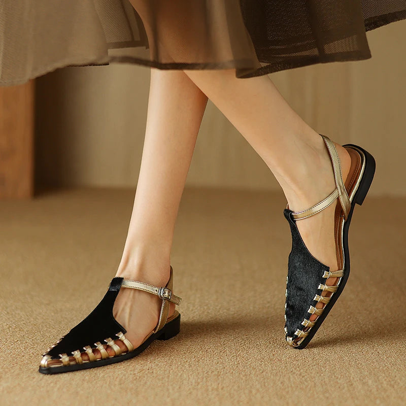 Valetta Artisan Cage Sandals