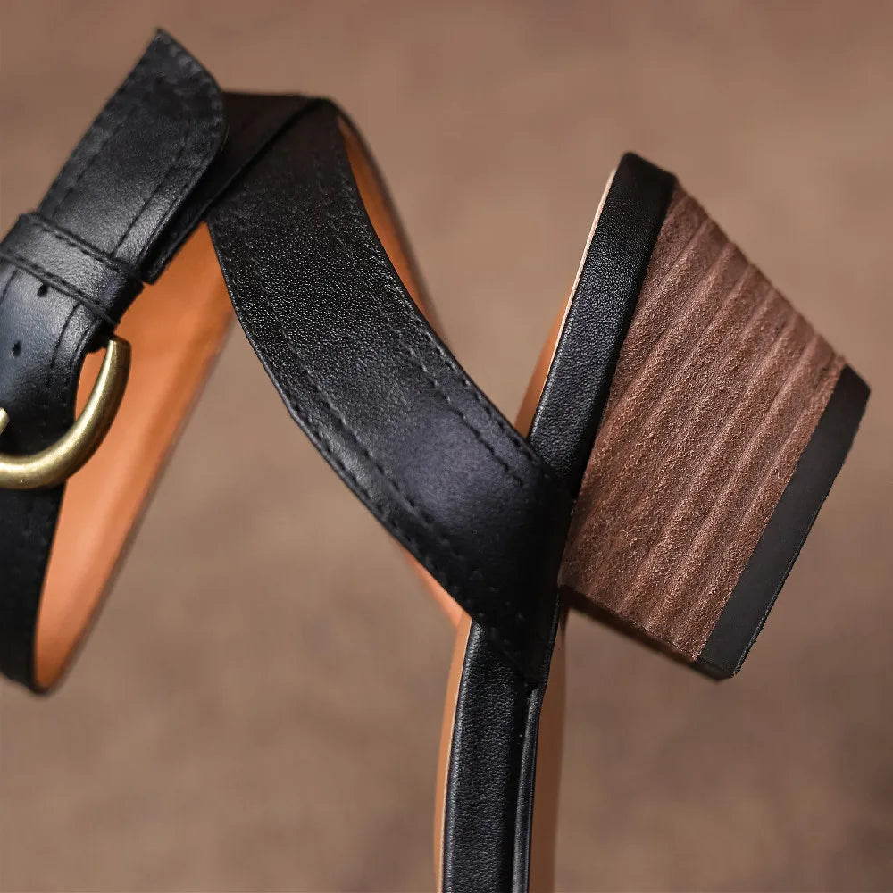 Carrara Leather Sandals