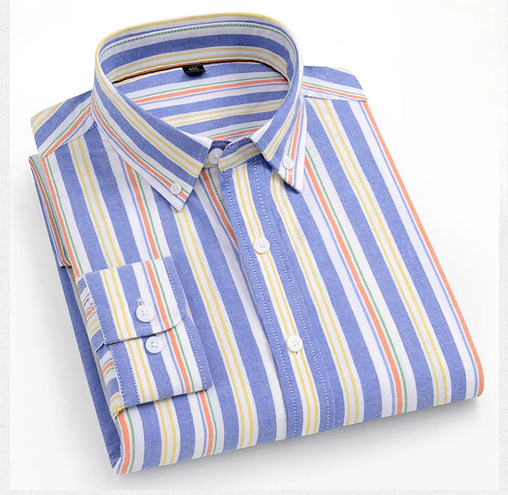 Newport Stripe Cotton Shirt