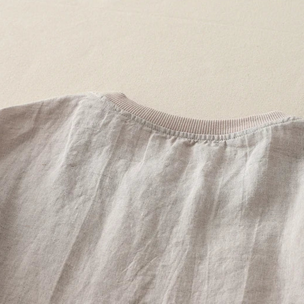 Breeza Cotton Linen Tee