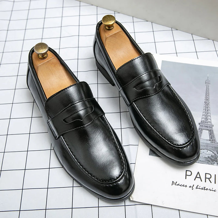 John Harrington Leather Loafers