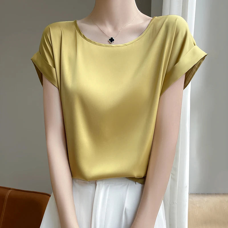Satin Muse Top