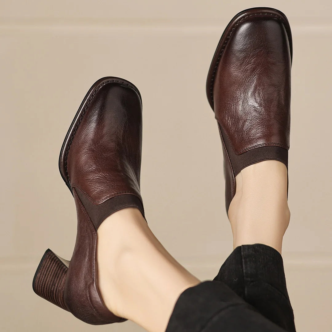 Montevita Leather Pumps