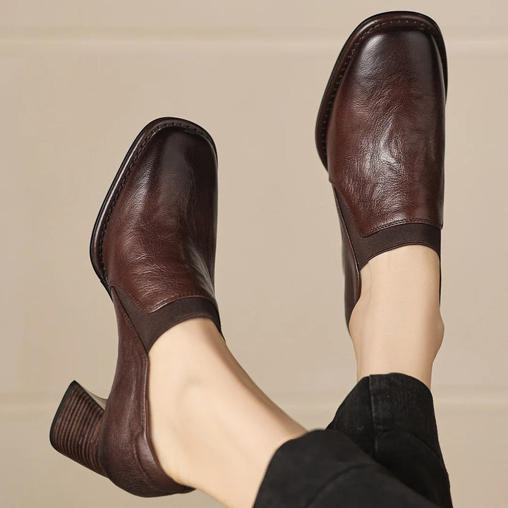 Montevita Leather Pumps