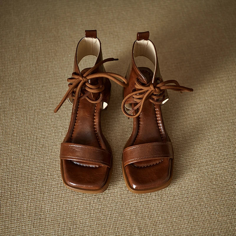 Venetta Leather Gladiators
