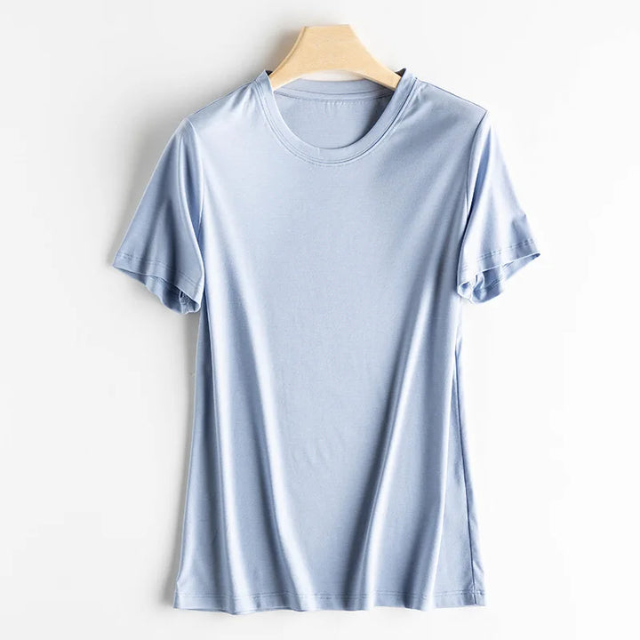 Mila Mulberry Silk Tee