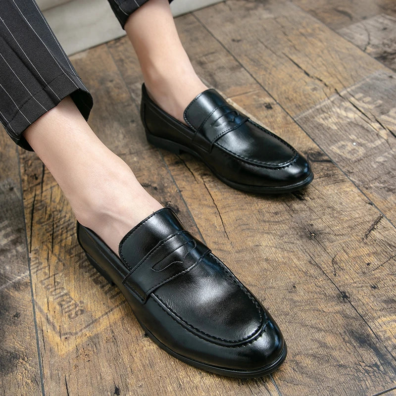 John Harrington Leather Loafers