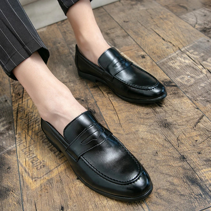 John Harrington Leather Loafers