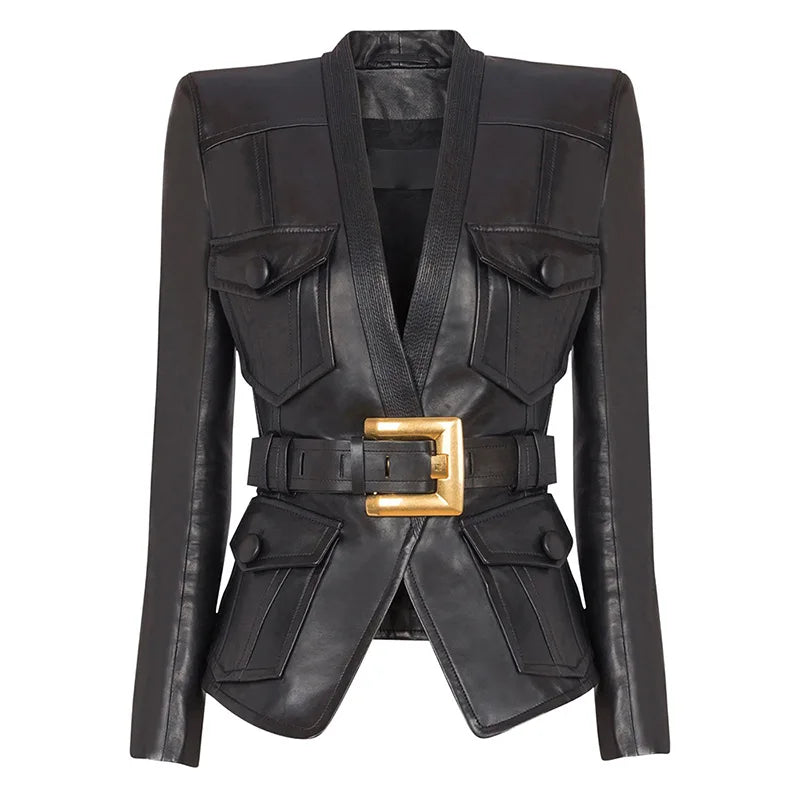 Dominé Belted Jacket