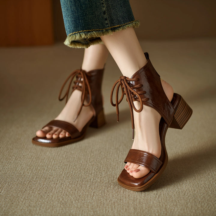 Venetta Leather Gladiators