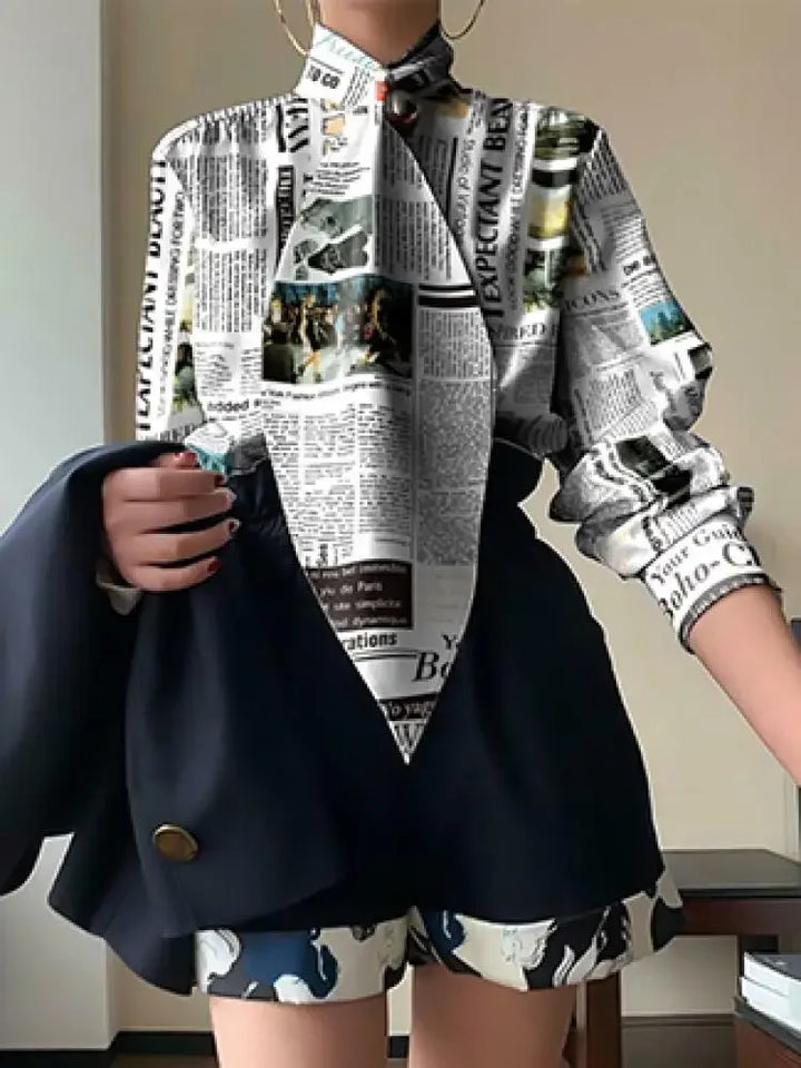Breaking News Blouse