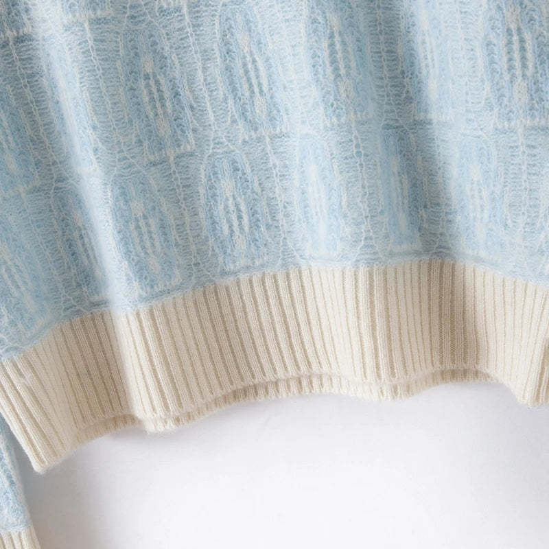 Cashmere Dream Jacquard Sweater