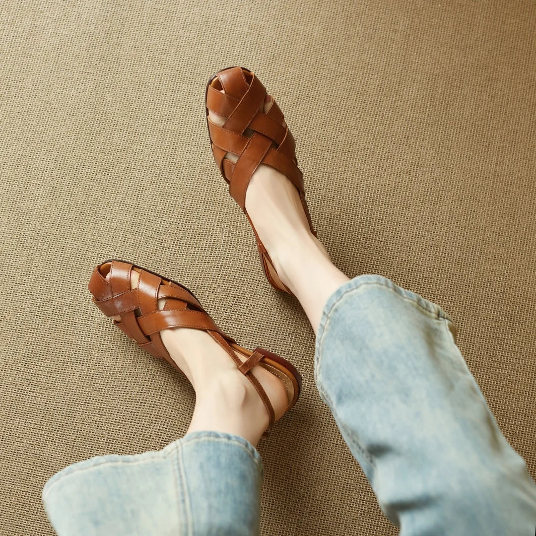 Tressa Woven Slingbacks